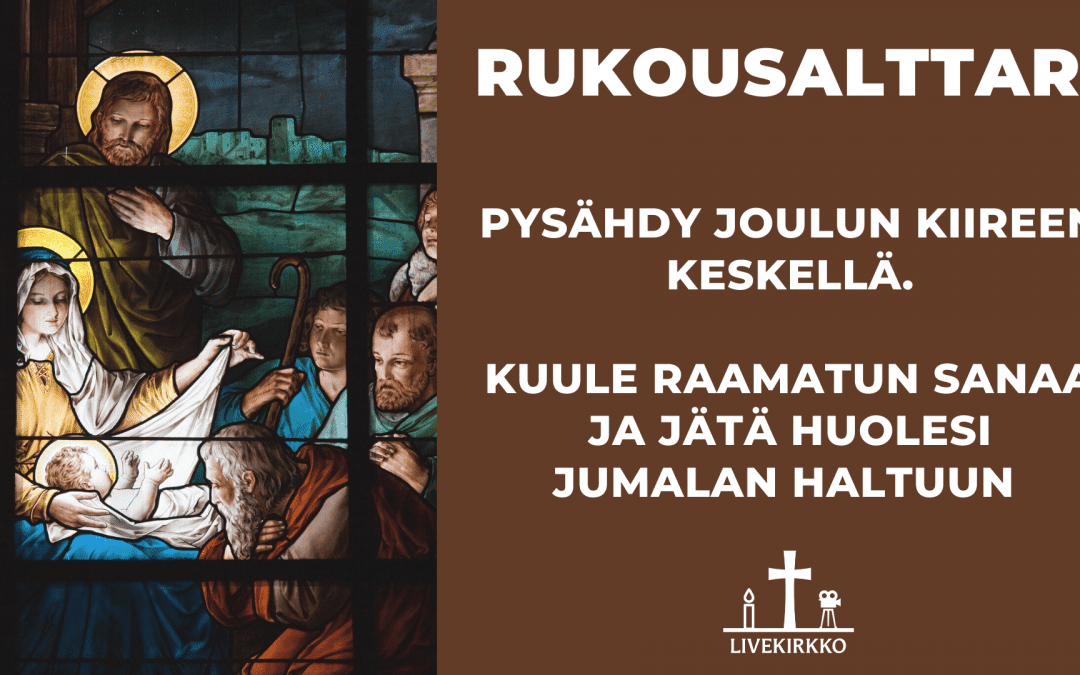Jouluviikon rukousalttarit